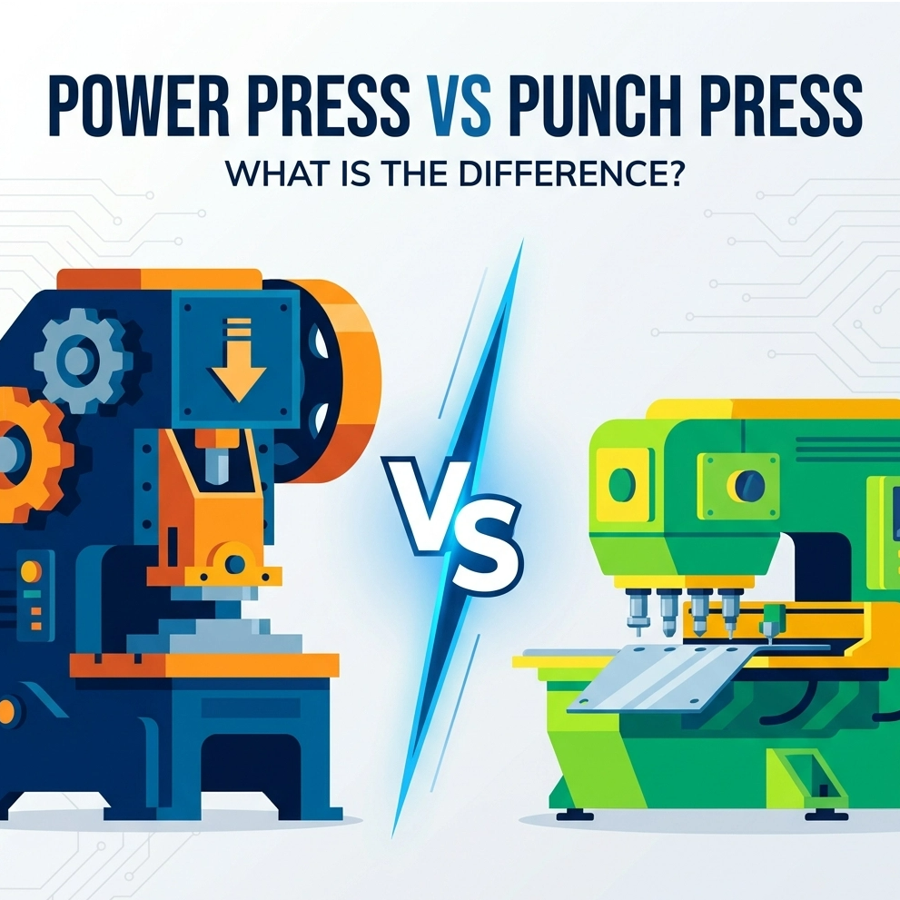 Power Press vs Punch Press: Sự kh&aacute;c biệt l&agrave; g&igrave;?